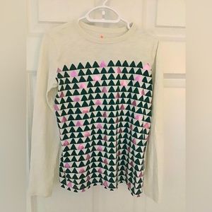 Crewcuts girls long sleeve shirt size 8-9